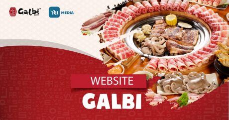 thiết kế website Galbi House