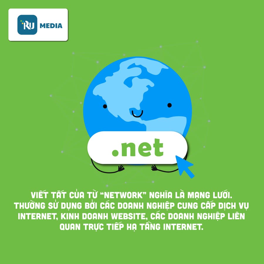 Ý nghĩa của tên miền “.net”